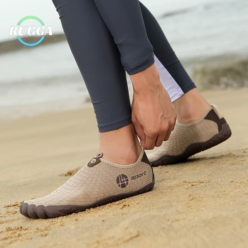 RUGGA Unisex Aqua รองเท้ายางรองเท้าชายหาดกันลื่น Pool River Barefoot Slip บนรองเท้าน้ําสําหรับว่ายน้ํา Seaside Surfing รูปที่ 9