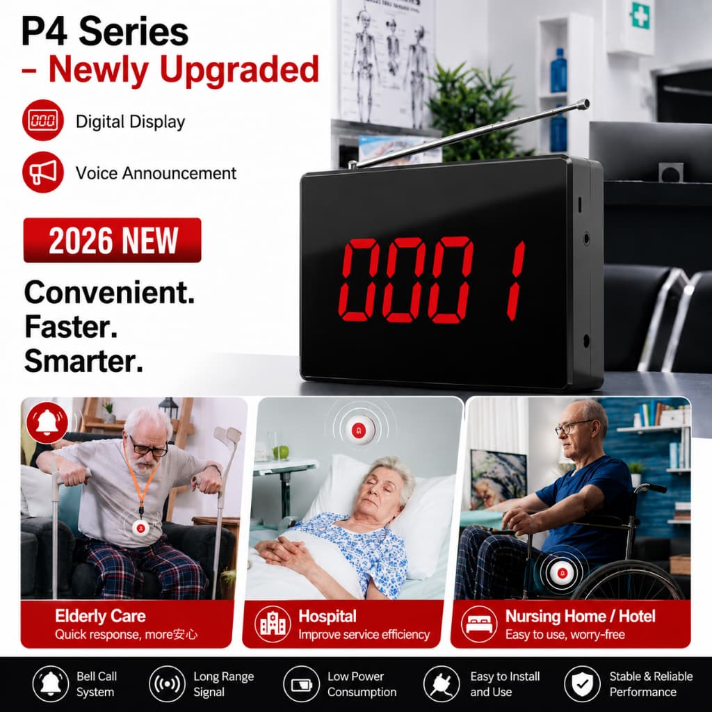 DAYTECH Pager ระบบการโทร Bell Call บริการลูกค้า ร้านอาหาร/โรงพยาบาลพร้อมโทรศัพท์ loceng buzzer รูปที่ 2