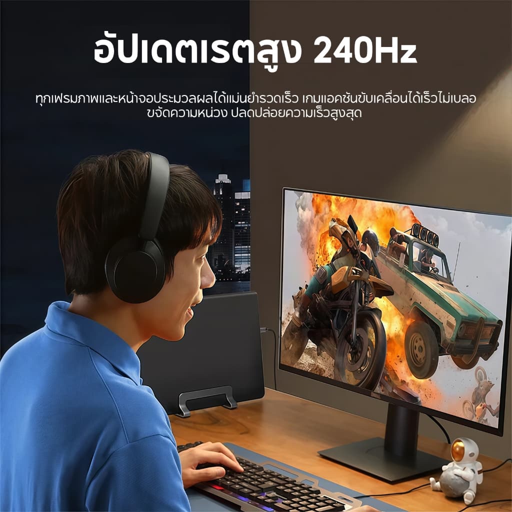 hoco. UA27 สายแปลงสัญญาณ Li to HDMI ความละเอียด 1080P Full HD Type-C to HDMI ความละเอียด 4K Ultra HD รูปที่ 3