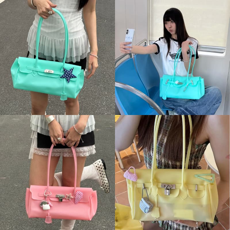 กระเป๋าสะพาย KULIMULA Jelly bag- กระเป๋าเยลลี่สุดฮอตในตอนนี้! รูปที่ 3
