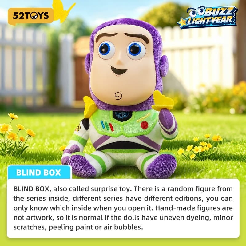 52TOYS Disney Pixar Toy Story 5 Buzz Lightyear Series Plush Charm Blind Box รูปที่ 2