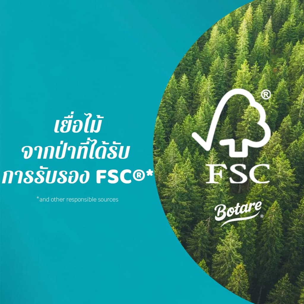 Botare® CHEERFUL™PINK กระดาษทิชชู่แขวนหนานุ่ม 4 ชั้น ทิชชู่เด็ก เยื่อไม้FSC สำหรับคนเป็นภูมิแพ้ ทิชชู่คุ้มค่า ซึมซับได้ดี 175*155มม. 1800แผ่น facial tissue GB/T20808 รูปที่ 9