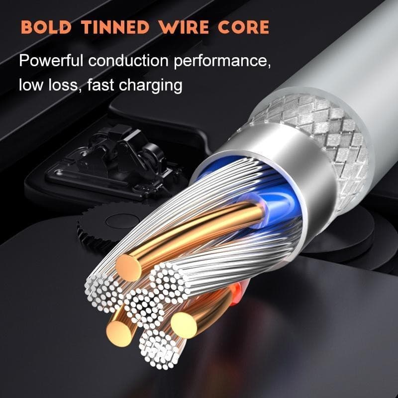 Fast 20W PD Charger 2M USB-C สําหรับ iPhone 17 16 15 14 13 12 11 Pro Max XS XR X รูปที่ 2