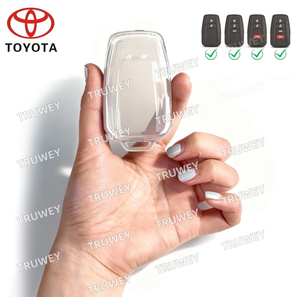 สําหรับ Toyota Prius Camry Corolla C-HR CHR RAV4 Prado Toyota Key Cover Toyota พวงกุญแจผู้ถือรถอุปกรณ์เสริม รูปที่ 6