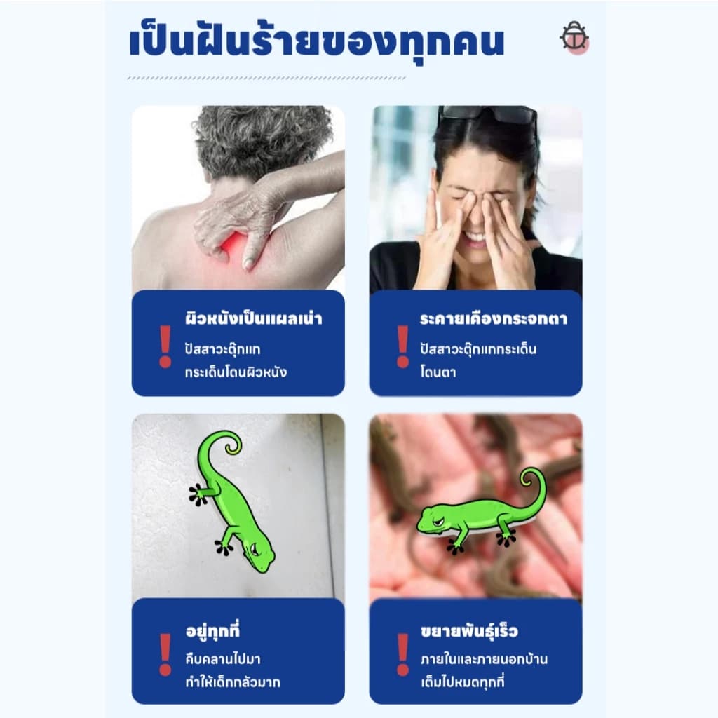 ฉีดปุ๊บ จิ้งจกหายทันที!สเปรย์ไล่จิ้งจก ไล่จิ้งจก ยาไล่จิ้งจก 510ml สูตรธรรมชาติ ญี่ปุ่นคิดค้นล่าสุด รูปที่ 6