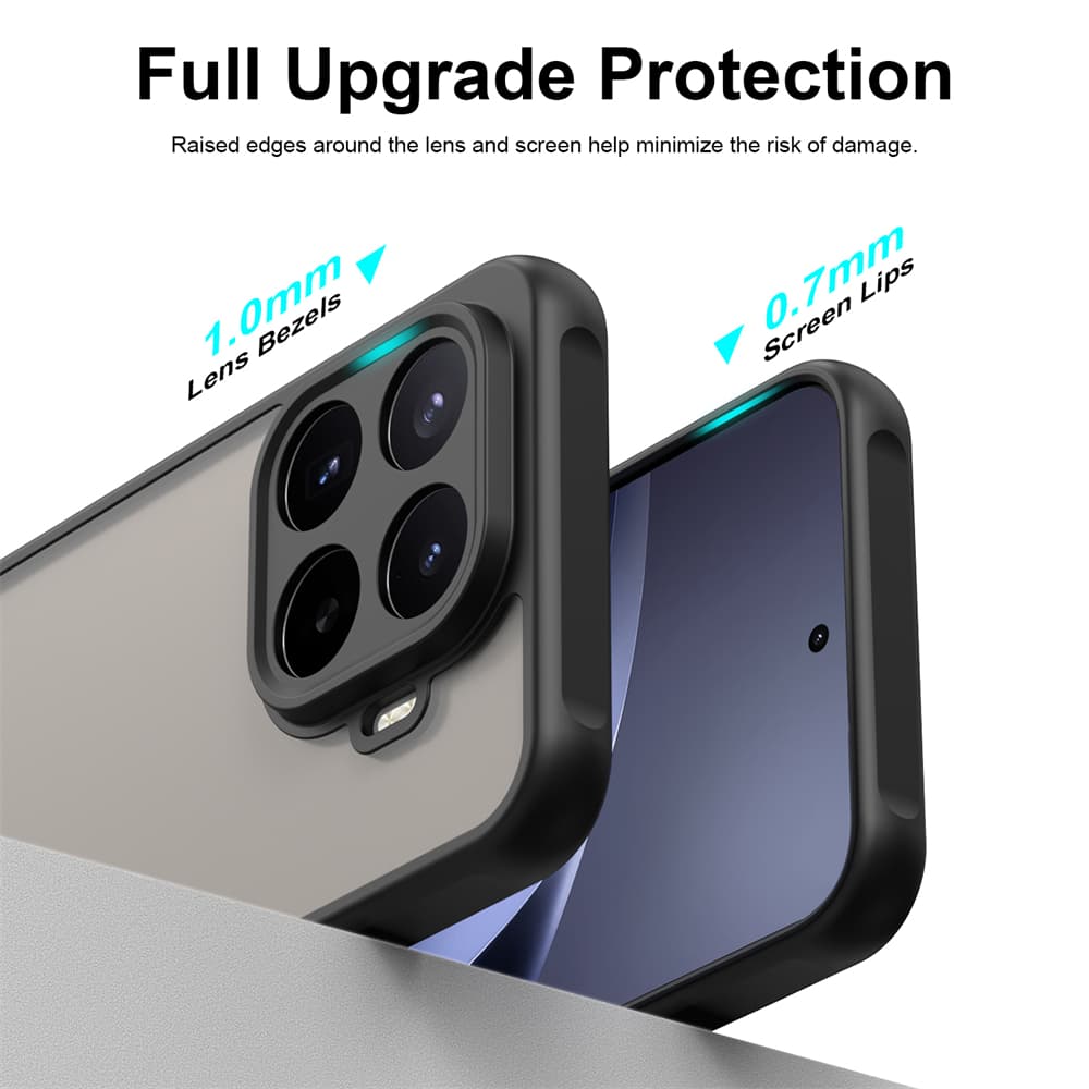 UFLAXE OSMA - เคส Xiaomi 17T / Xiaomi 17T Pro - เคสแข็งกันกระแทก เคสโทรศัพท์ด้านป้องกันรอยนิ้วมือการปกป้องเต็มรูปแบบ รูปที่ 3