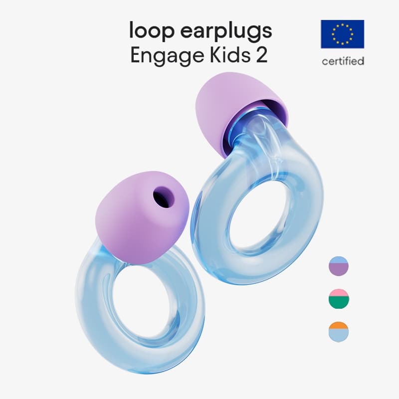 Loop Engage Kids 2 Ear Plugs – บรรเทาเสียงรบกวนทุกวันแบบใช้ซ้ําได้สําหรับเด็ก | ที่อุดหูสําหรับเด็กสําหรับโฟกัส ความวิตกกังวล ความเครียด โรงเรียน บ้าน เวลาเล่น – ปลั๊กหูลดเสียงรบกวน 16 ฐานข้อมูล รูปที่ 1