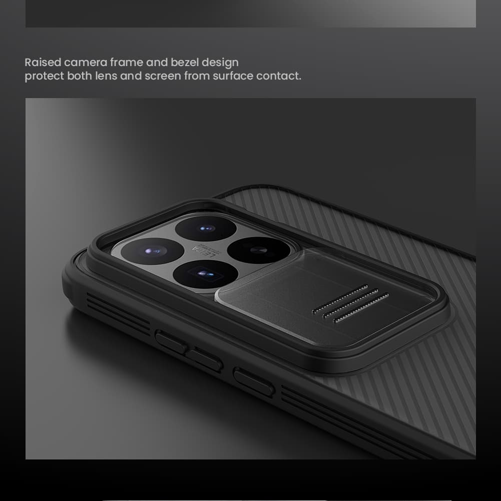 สําหรับ Xiaomi 17T / 17 TPro Xiaomi 15T /15T Pro เคสโทรศัพท์ Nillkin CamShield Pro กล้อง Slider ป้องกันปกหลัง รูปที่ 6