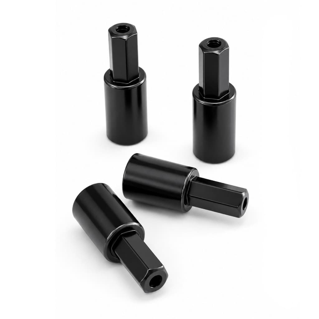 KOShobby RC ล้อ Hub Hex Extender - 5 มม.ถึง 5 มม. สําหรับ MN, WPL, Feiyue, JJRC & More MN82 MN82PRO MN82S C64-1 รูปที่ 3