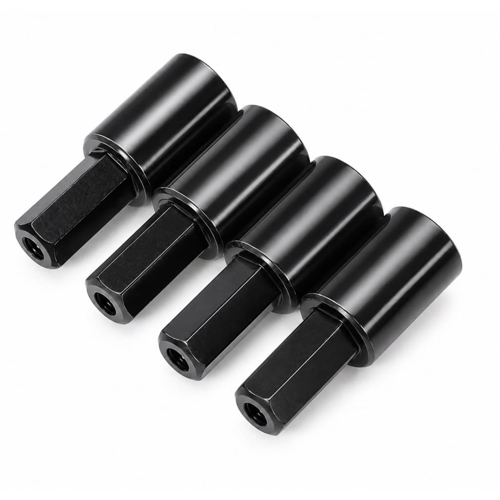KOShobby RC ล้อ Hub Hex Extender - 5 มม.ถึง 5 มม. สําหรับ MN, WPL, Feiyue, JJRC & More MN82 MN82PRO MN82S C64-1 รูปที่ 1