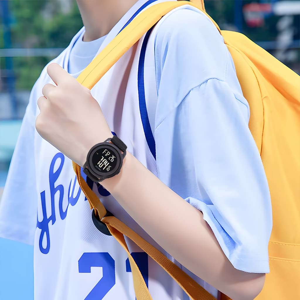 Skmei นาฬิกาข้อมือดิจิทัล สําหรับเด็กผู้ชาย และผู้หญิง นาฬิกาเด็ก 2218 รูปที่ 4