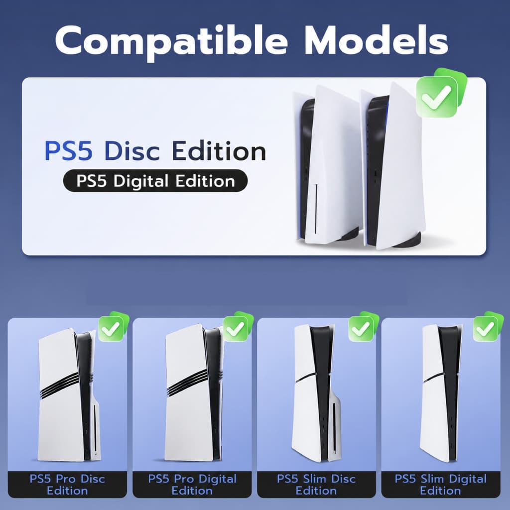 DOBE แท่นระบายความร้อนอเนกประสงค์พร้อมชาร์จ สำหรับ PS5 Pro/PS5 Slim/PS5 รูปที่ 3