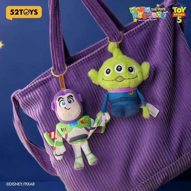 52TOYS Disney Toy Story Warm Embrace Series Plush Keychain Blind Box Figure Toy รูปที่ 7