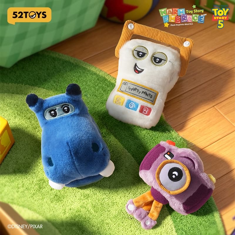 52TOYS Disney Toy Story Warm Embrace Series Plush Keychain Blind Box Figure Toy รูปที่ 5