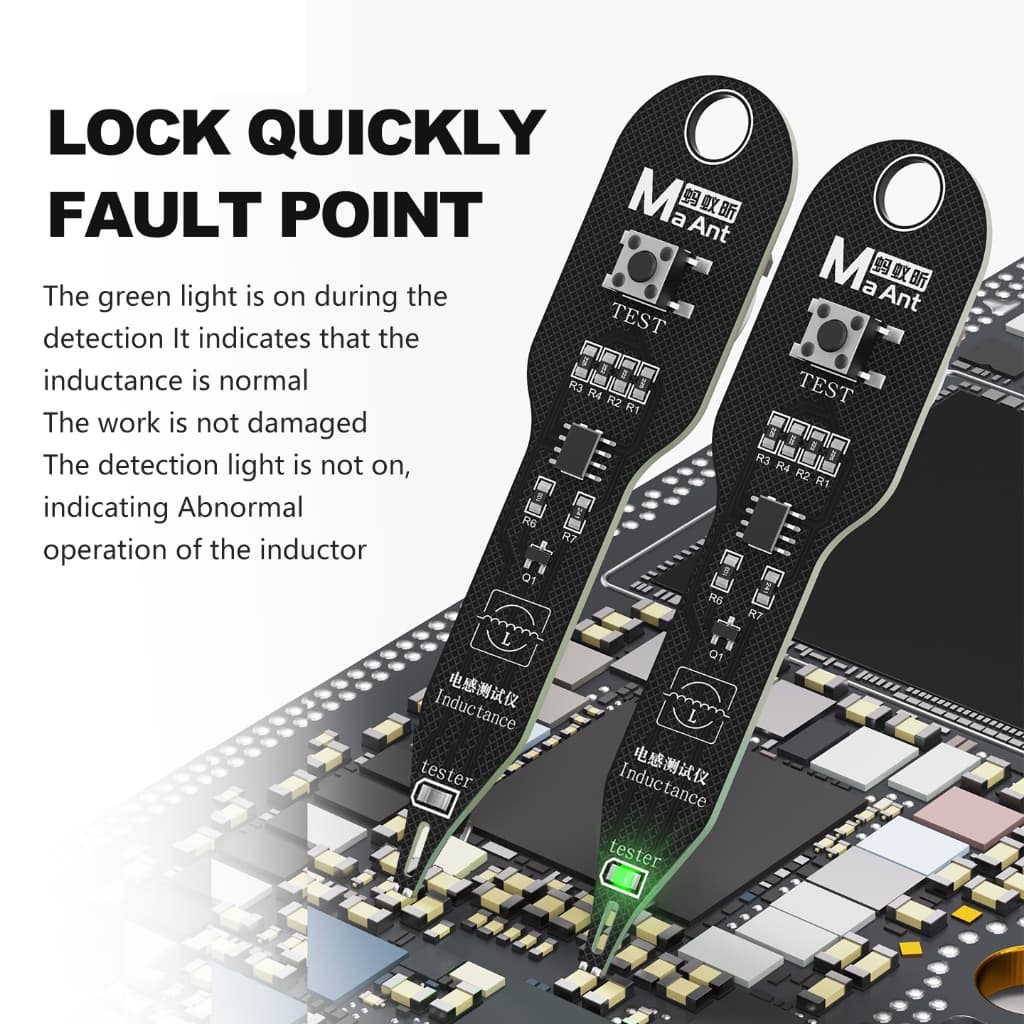 MaAnt M093 เมนบอร์ดขดลวดเครื่องทดสอบตัวเหนี่ยวนําเครื่องตรวจจับเครื่องมือสําหรับ PC ซ่อมแม่เหล็กไฟฟ้าเหนี่ยวนํา Quick Fault ตรวจสอบ รูปที่ 2