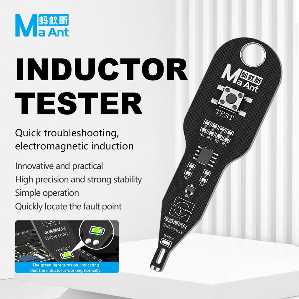 MaAnt M093 เมนบอร์ดขดลวดเครื่องทดสอบตัวเหนี่ยวนําเครื่องตรวจจับเครื่องมือสําหรับ PC ซ่อมแม่เหล็กไฟฟ้าเหนี่ยวนํา Quick Fault ตรวจสอบ