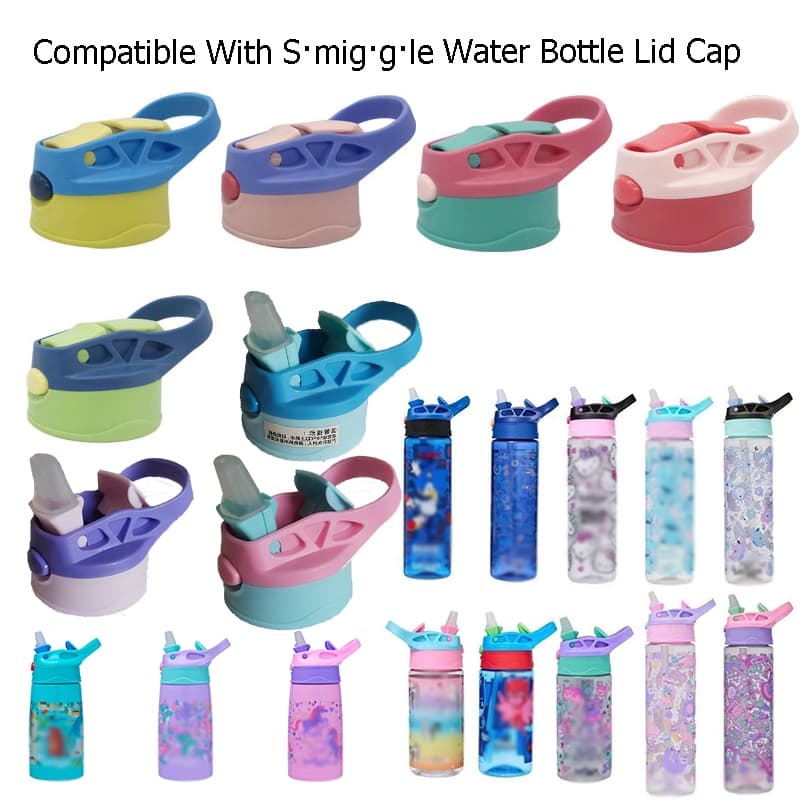 ใช้งานร่วมกับ Smiggle ขวดน้ํา Thermos ถ้วย 400ml 430ml 650ml ฝาปิดฝาปิดเปลี่ยนหัวฉีดวาล์ว รูปที่ 1