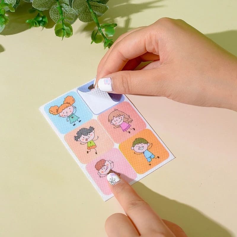 แผ่นแปะกันยุงเด็ก สติ๊กเกอร์กันยุง ลายการ์ตูน ปลอดภัยจากธรรมชาติ ไล่แมลงสำหรับเด็ก รูปที่ 7