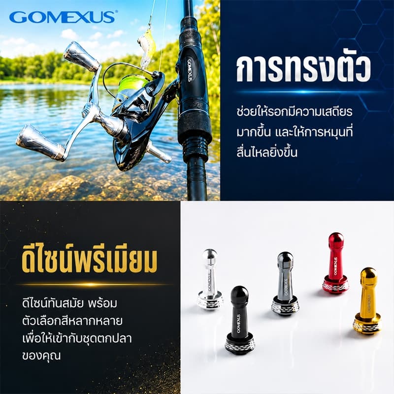 Gomexus เสากันล้ม Reel Stand โลหะผสมอลูมิเนียม เสากันล้มรอกสปินนิ่ง ปกป้องรอกตกปลา สำหรับ เสากันล้ม Daiwa BG Penn R2 เสากันล้มรอก รูปที่ 6