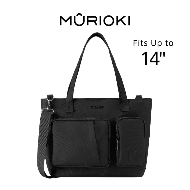MURIOKI-Canyon Laptop Tote Bag for School with Headphone Bag G1021 รูปที่ 1