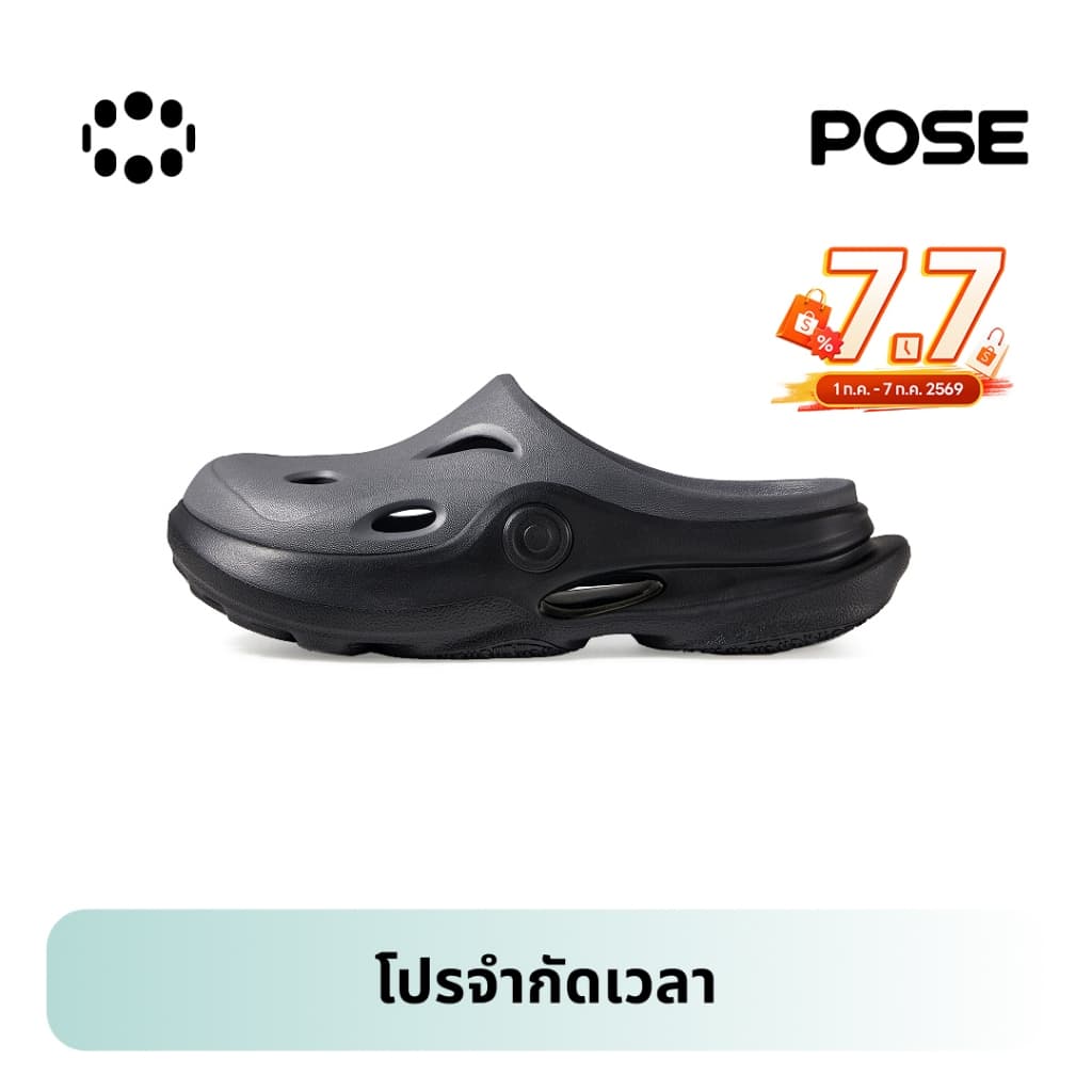 POSE K-naut EVAรองเท้าแตะ กันลื่น นุ่มสบาย พื้นหนา กลางแจ้ง เข้ากับทุกชุดP2257307 รูปที่ 2
