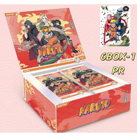 การ์ดนารูโตะ T2W9 เวอร์ชั่นภาษาอังกฤษกล่องของแท้ KAYOU ของเล่นของขวัญสะสม
