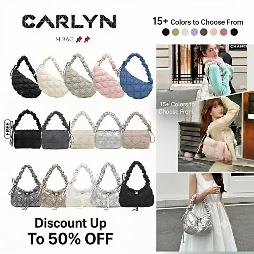 100% แท้ Carlyn Cozy 18colors H72303010 กระเป๋า Carlyn Cozy รูปที่ 1