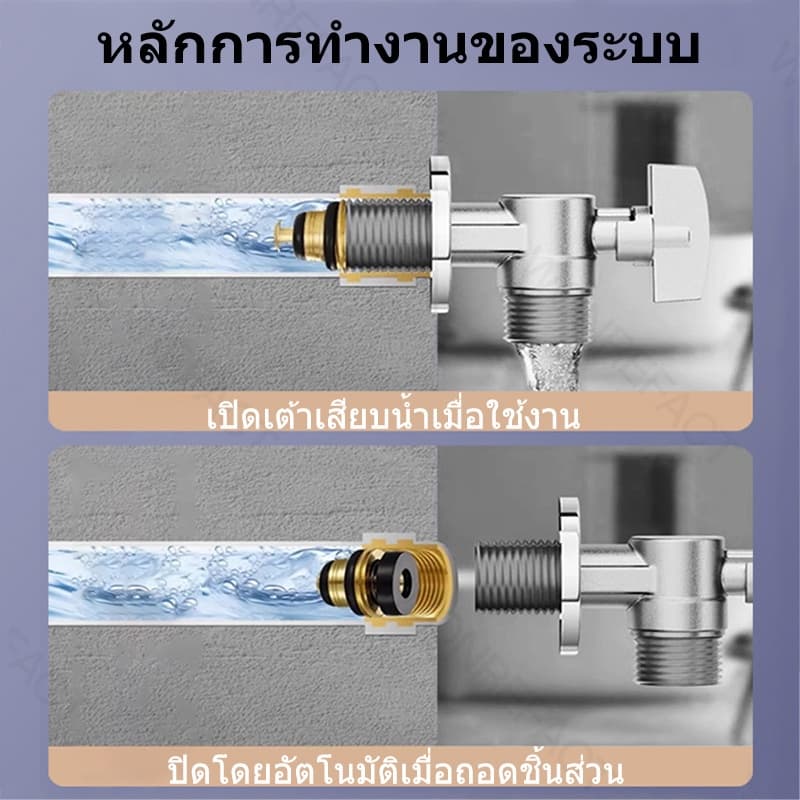 ปะเก็นทองเหลือง 1/2 นิ้ว ซิลิโคนกันรั่ว ไม่ต้องใช้เทปพันเกลียว อะไหล่วาล์วน้ำ ก๊อกน้ำ รูปที่ 2
