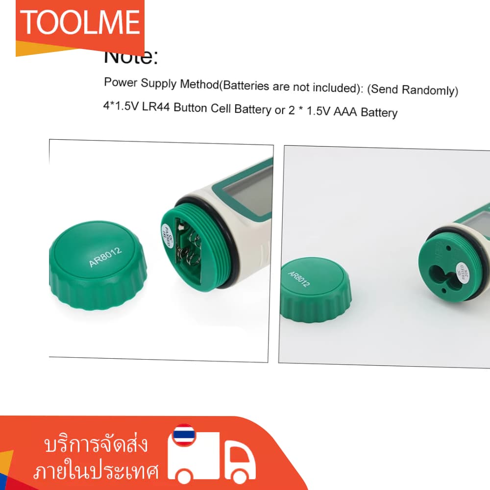เครื่องวัดความเค็ม แบบดิจิตอล Salinity meter AR8012 า วัดค่าเกลือ วัดน้ำทะเล ปากกาทดสอบคุณภาพน้ํา 10-50% PPT รูปที่ 6