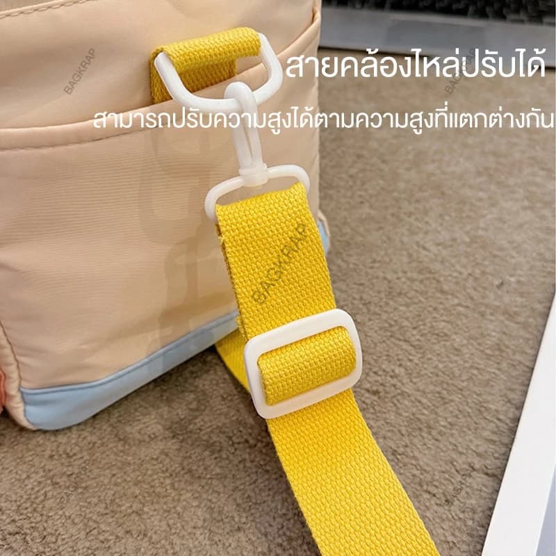 BAGKRAP กระเป๋าเดินทางแบบถือ กระเป๋าเดินทางใบใหญ่มาก จุของได้เยอะ กระเป๋าใส่เสื้อผ้าสไตล์ผ้าหนา รูปที่ 6