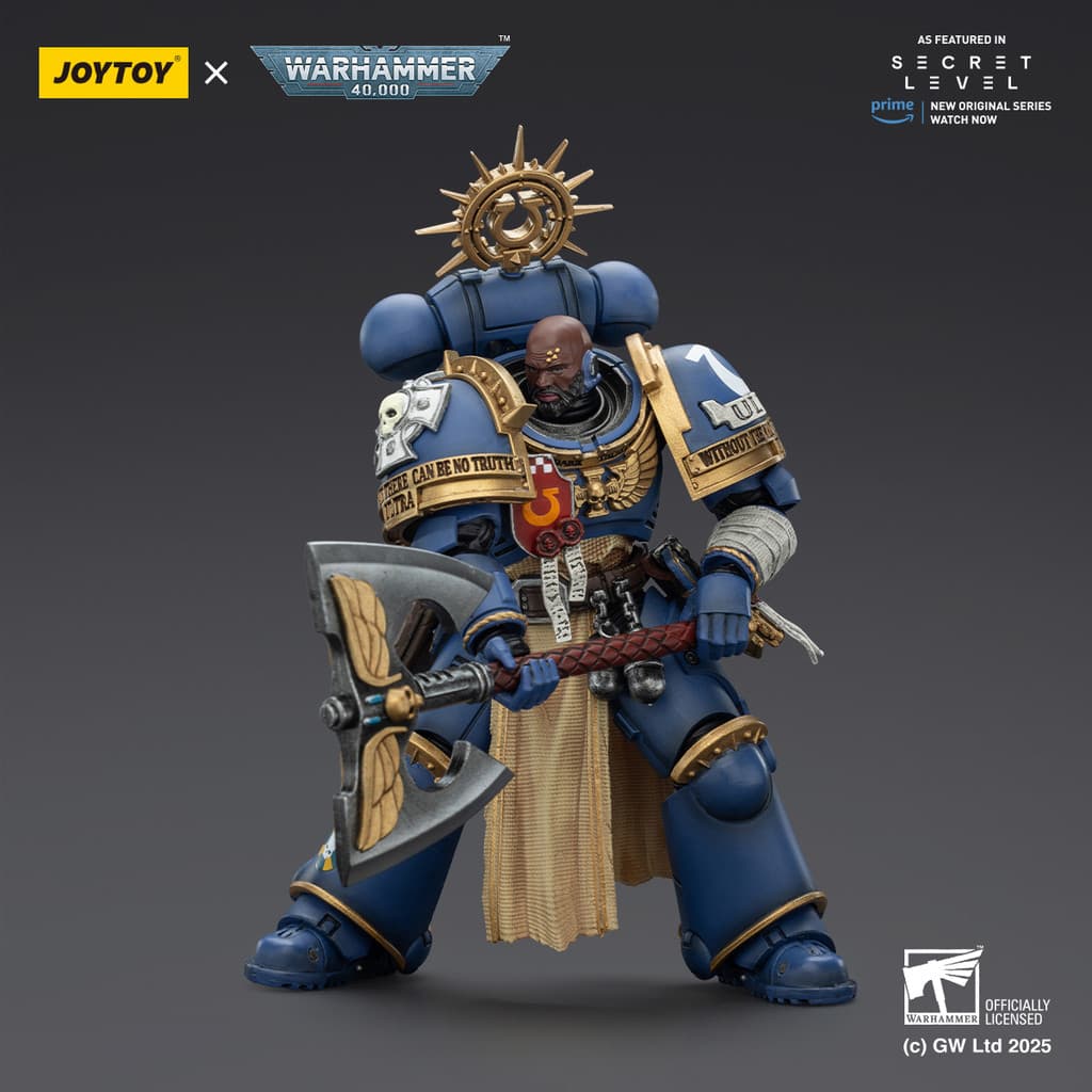 HIPLAY JOYTOY Warhammer Ultramarines Metaurus / Levantus / Torvald 1/18 Scale Action Figure รูปที่ 4