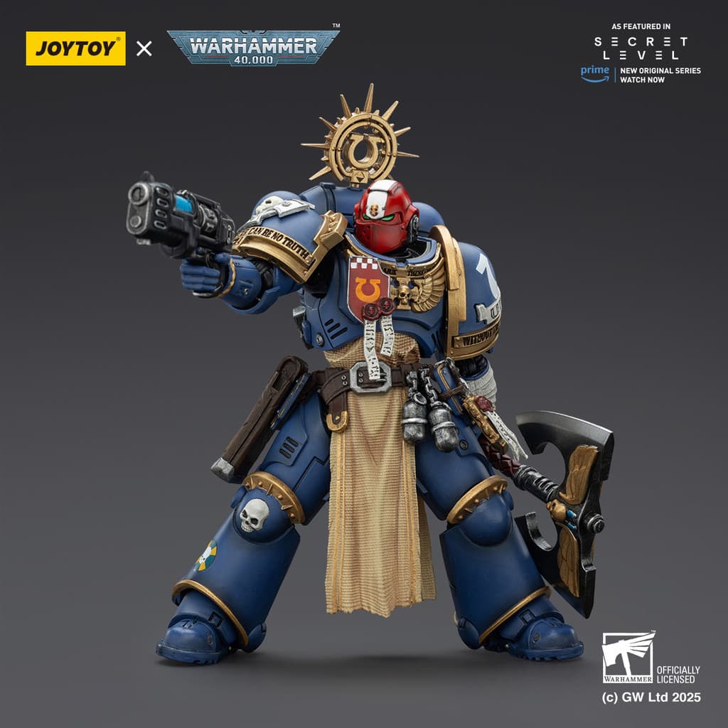 HIPLAY JOYTOY Warhammer Ultramarines Metaurus / Levantus / Torvald 1/18 Scale Action Figure รูปที่ 3