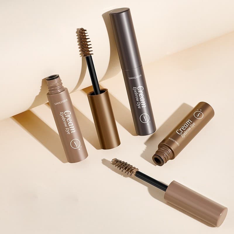 มาสคาร่าคิ้ว 3 มิติ ดินสอเขียนคิ้ว Dyeing Eyebrow Cream เนื้อครีม กันน้ำ กันเหงื่อ แห้งเร็ว สวย ธรรมชาติ รูปที่ 2