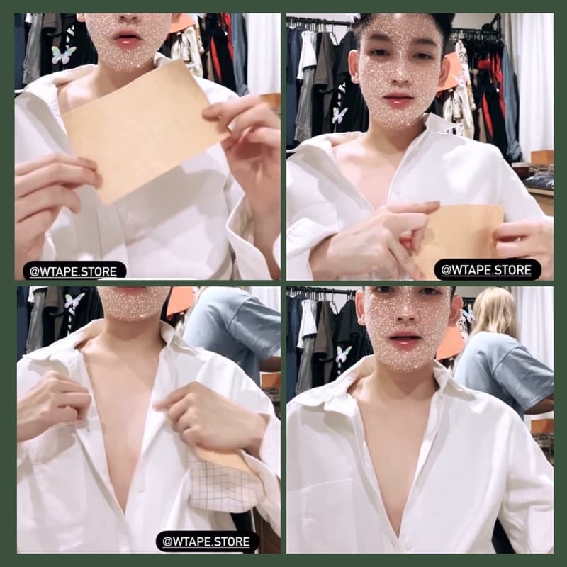 เทปพรางหน้าอก⭐เนื้อเทปพรีเมียม⭐ลอกไม่เจ็บ⭐คัพ A/B/C แถมฟรีแผ่นปิดจุก 6-8 แผ่น เทปเก็บหน้าอก เทปเก็บนม รูปที่ 9
