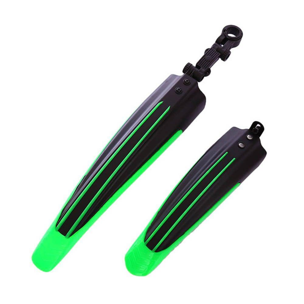 GPIONVS4561 บังโคลนจักรยานเสือภูเขา 2 ชิ้น Unbreakable Hot Double Color หน้า/หลัง รูปที่ 8