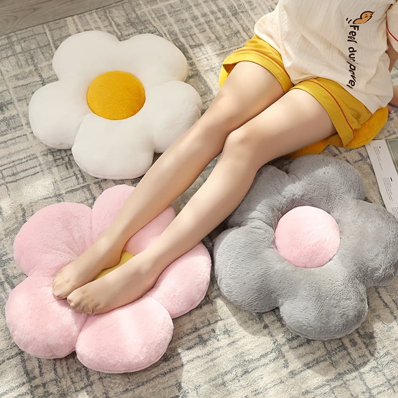 เบาะดอกไม้ เบาะรองนั่ง น่ารักมาก หมอนตุ๊กตา หมอนโซฟา 35/50CM รูปที่ 7