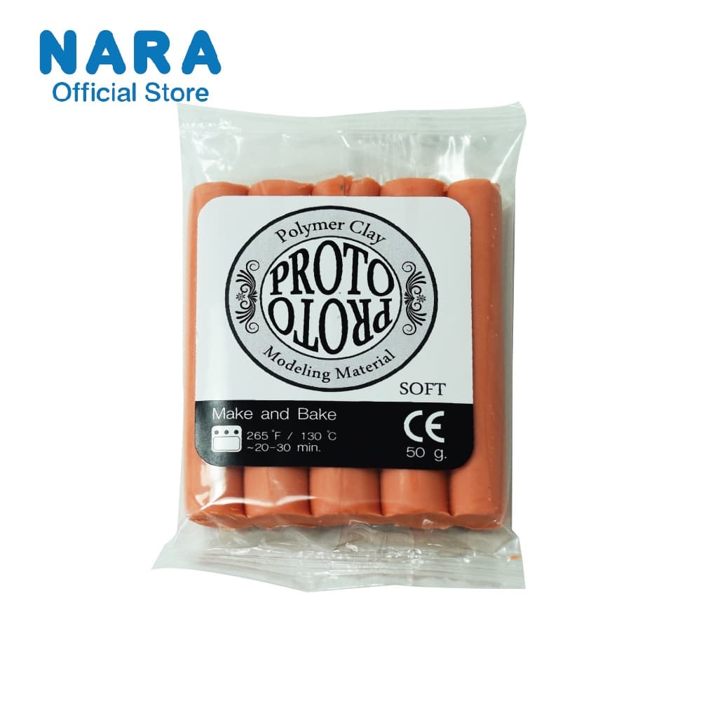 NARA Proto Polymer Box 300g. นาราดินโพลีเมอร์กล่อง รุ่น โปรโต *เลือกสี* รูปที่ 6