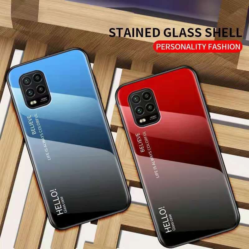 เคสกระจกทูโทน Samsung A34 A54 A14 A23 A73 A53 A52S A22 M12 A02 A12 A02S A11 M11 A10S A20S A30S A50S A10 A70 เคสกันกระแทก รูปที่ 1