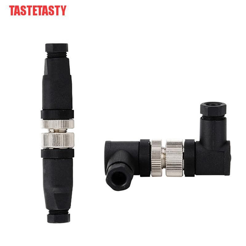 Tastetasty Sensor Connector M12 3 4 5 Pin ชายหญิงมุมขวา 1 ชิ้น รูปที่ 6