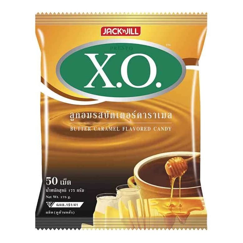 xo เอ็กซ์โอ ลูกอม หลากรส ถุง 50 เม็ด มีให้เลือก 7รสชาติ กาแฟ,ชามะนาว,บัตเตอร์คาราเมล,ผลไม้รวม เอ็กซ์ไซท์ รูปที่ 4