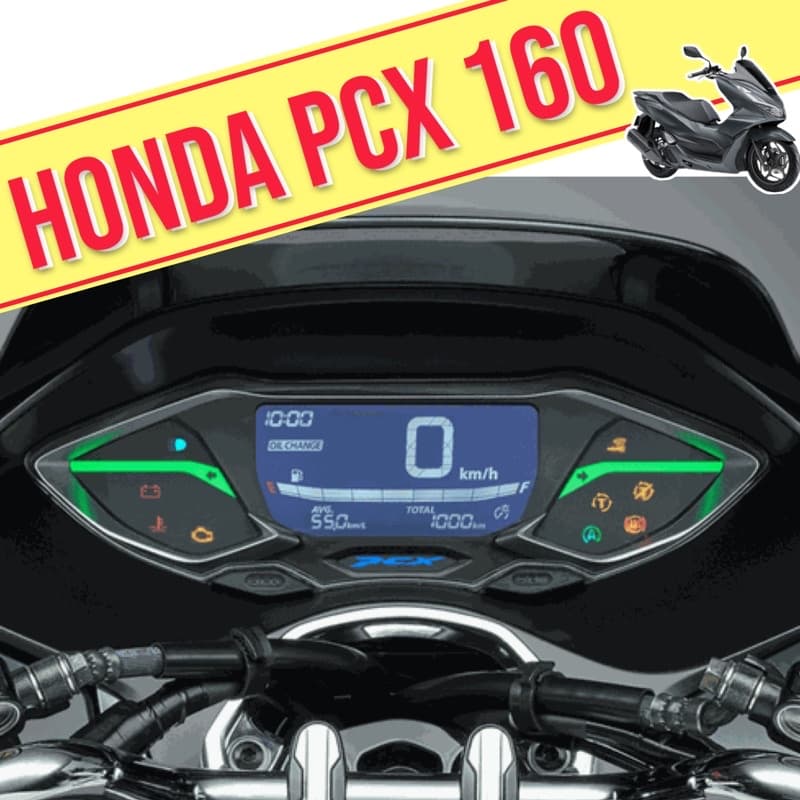 Pcx160 ฟิล์มกันรอยเรือนไมล์ Pcx2021-2026 Pcx160 ฟิล์มไมล์ รูปที่ 1