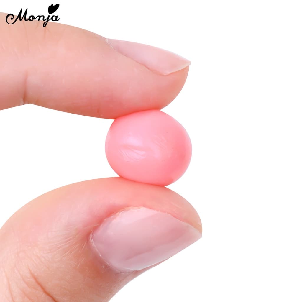 Monja กาวต่อเล็บเจล UV อะคริลิค 3D 5 มล. 6 สี ไม่เหนียวติด ต่อง่าย สําหรับร้านเสริมสวย DIY gel color รูปที่ 5