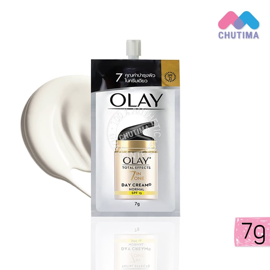 ครีมซอง โอเลย์ เดย์ครีม / ไนท์ครีม Olay Total Effect 7IN1 Day Cream / Night Cream / Luminous 7g. รูปที่ 2