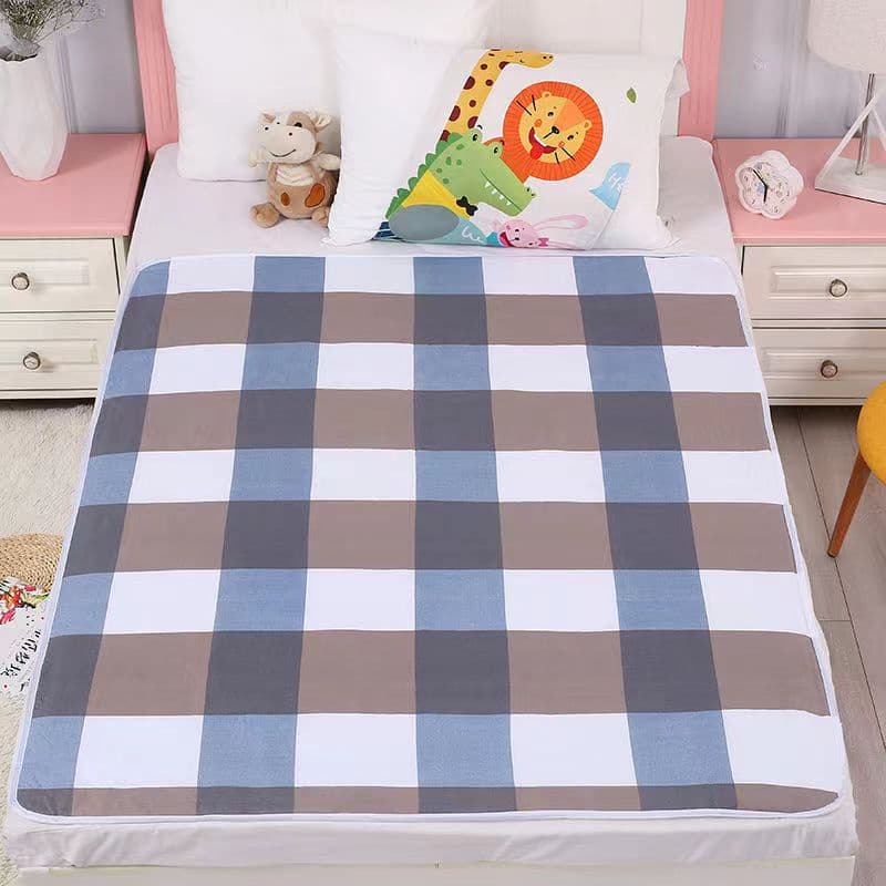 ผ้ารองฉี่3ชั้นขนาด100x150cm สำหรับผู้ใหญ่ ผู้สูงอายุ ผู้ป่วยติดเตียง ผู้หญิงปรำจำเดื รูปที่ 2
