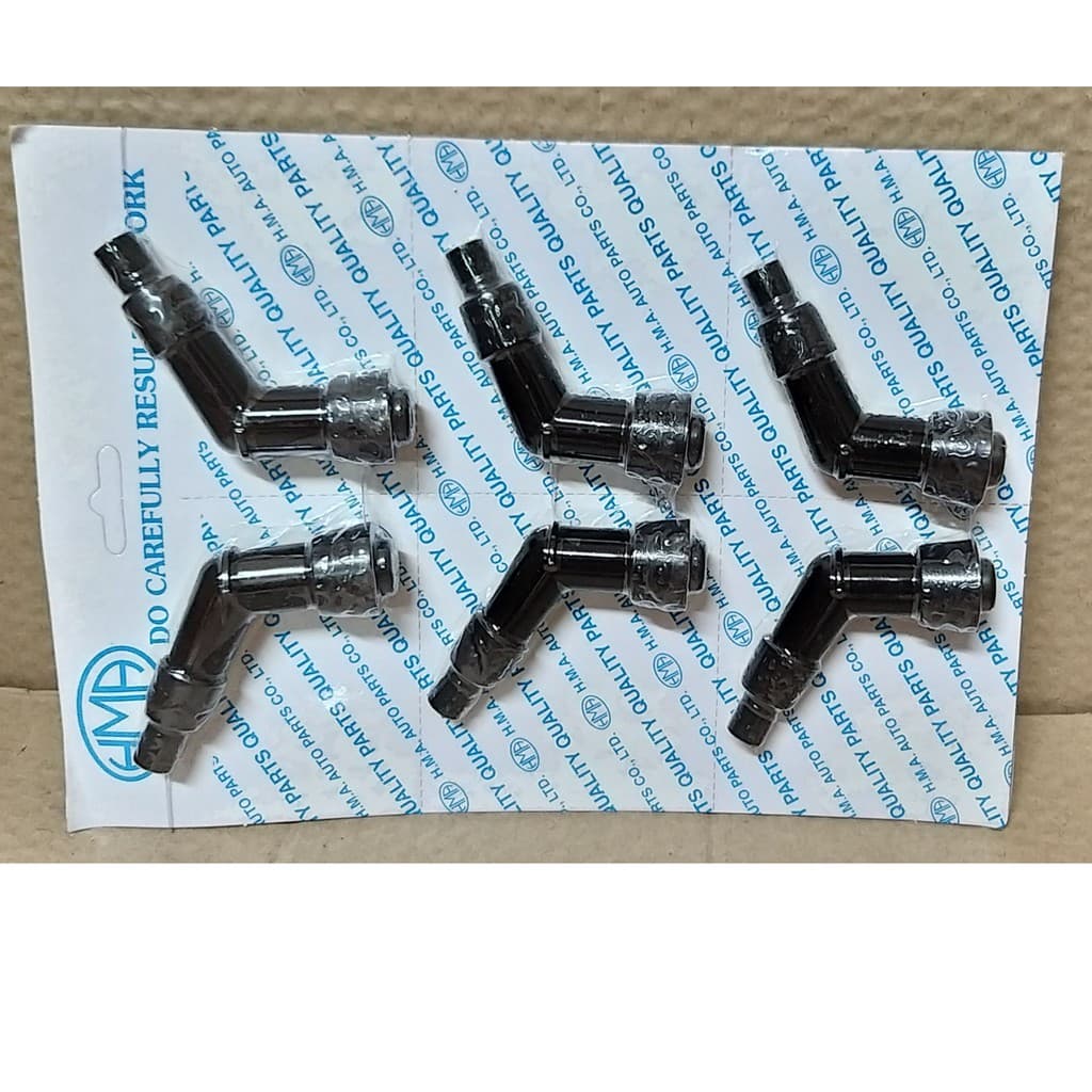 ปลั๊กหัวเทียนชุด รุ่น WAVE 100S, WAVE 110 # งอ 45 องศา # ขายเป็นชิ้น # HMA BRAND # 3560-055-ZBL รูปที่ 2