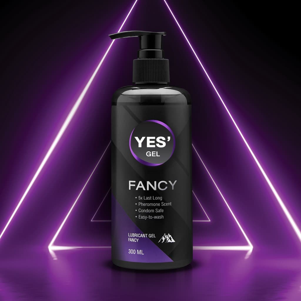 (ส่งด่วน) YES' Fancy Gel เจลหล่อลื่น Water-based สูตรแห้งช้า กลิ่นฟีโรโมน ปริมาณ 300ml