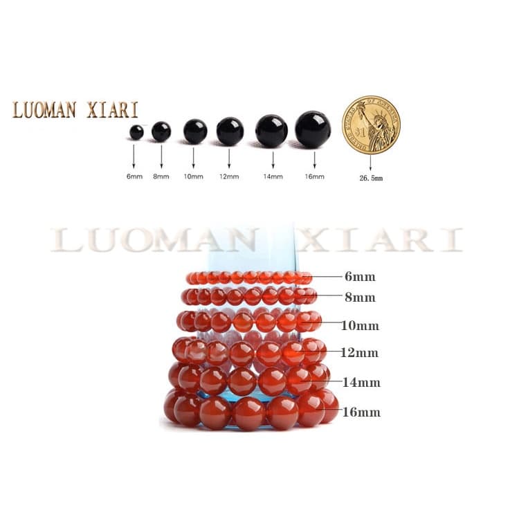 LUOMAN XIARI Spot 100% ธรรมชาติไม่สม่ําเสมอสีแดง Jasper Turquoise Malachite คริสตัลหลวมลูกปัดอัญมณีสําหรับเครื่องประดับทํา DIY สร้อยคอสร้อยข้อมือ 3-5 มม.39 ซม. รูปที่ 7