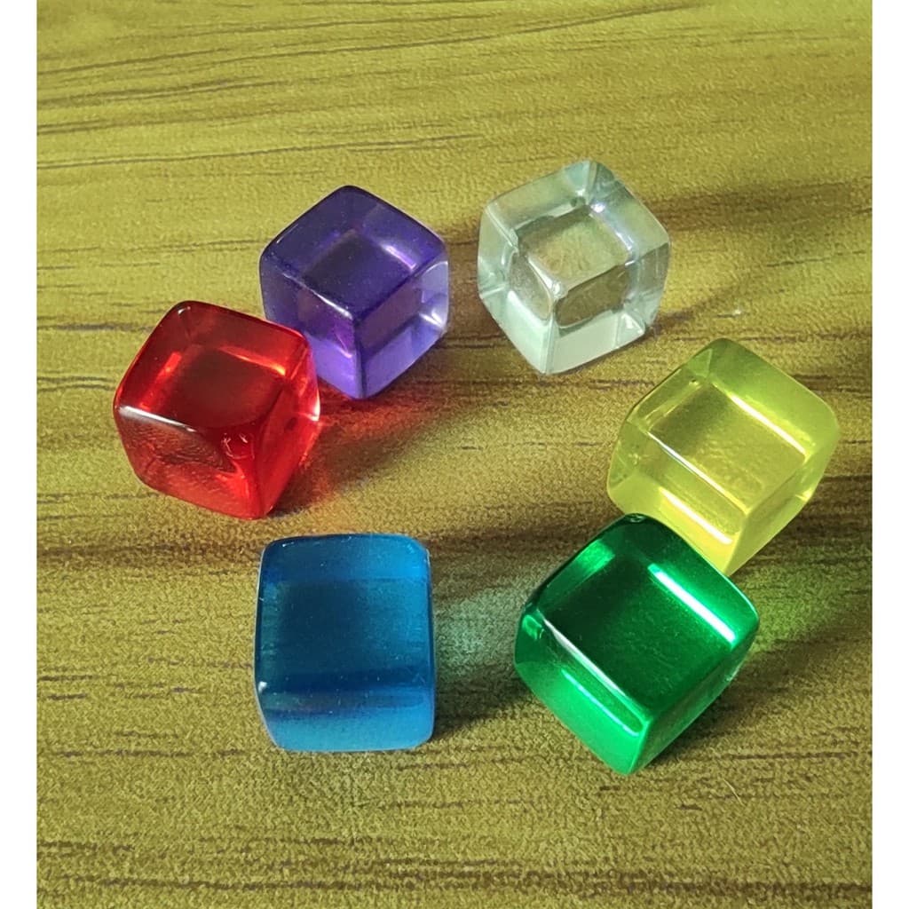 cube พลาสติกขนาด 0.8 ซม. รูปที่ 2