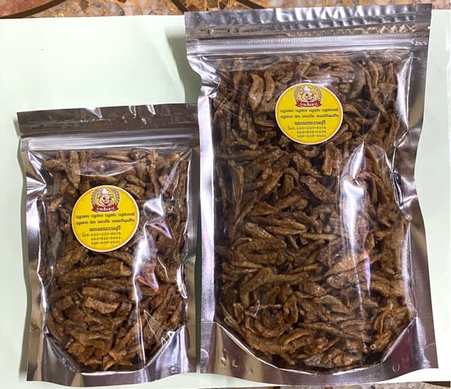 ปลากรอบ 3 รส ขนาด200 กรัม ของใหม่ ไม่เหม็นหืน !! รูปที่ 2