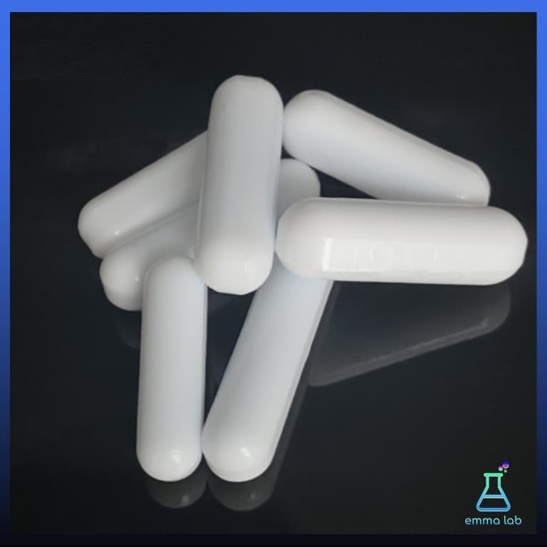 แท่งแม่เหล็กกวนสาร Teflon Magnetic Stirring Bar แท่งแม่เหล็กกวนสาร เคลือบเทปลอน ยาว 15mm, 30mm และ 50mm รูปที่ 2